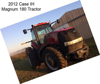 2012 Case IH Magnum 180 Tractor