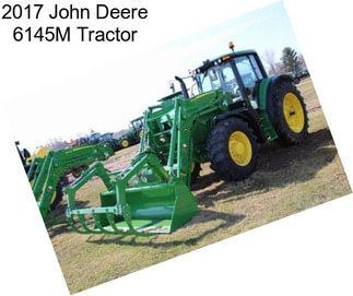 2017 John Deere 6145M Tractor