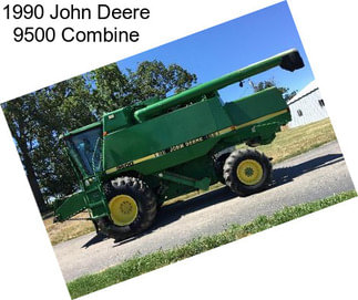 1990 John Deere 9500 Combine