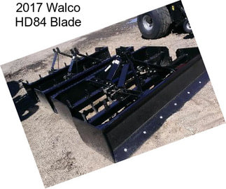 2017 Walco HD84 Blade