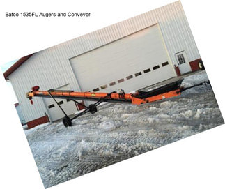 Batco 1535FL Augers and Conveyor