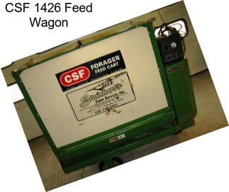 CSF 1426 Feed Wagon