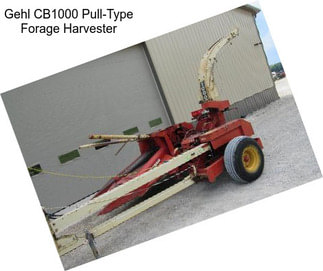 Gehl CB1000 Pull-Type Forage Harvester