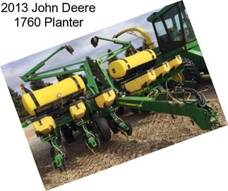 2013 John Deere 1760 Planter