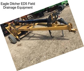 Eagle Ditcher ED5 Field Drainage Equipment