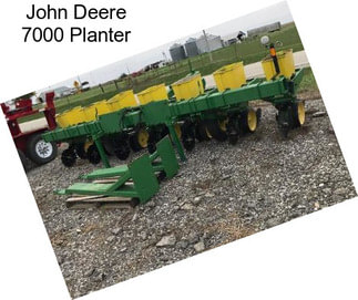 John Deere 7000 Planter