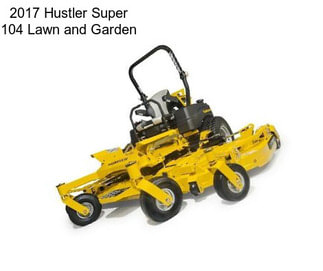 2017 Hustler Super 104 Lawn and Garden