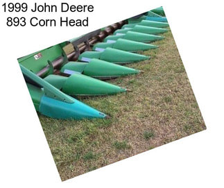 1999 John Deere 893 Corn Head