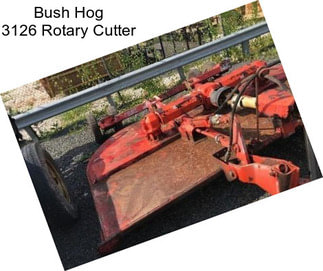 Bush Hog 3126 Rotary Cutter