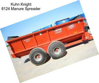 Kuhn Knight 8124 Manure Spreader