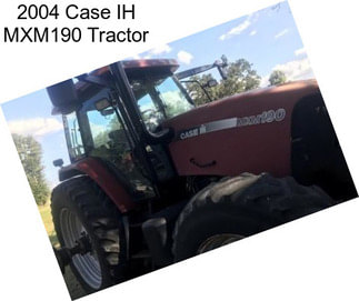 2004 Case IH MXM190 Tractor
