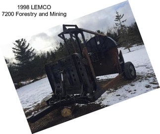 1998 LEMCO 7200 Forestry and Mining