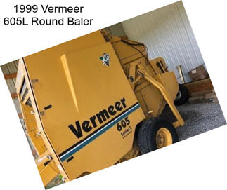 1999 Vermeer 605L Round Baler