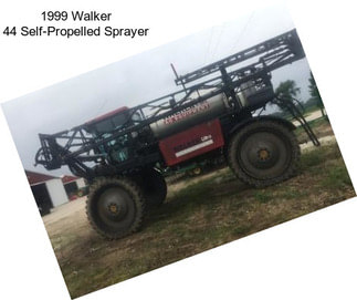 1999 Walker 44 Self-Propelled Sprayer