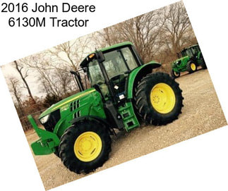 2016 John Deere 6130M Tractor