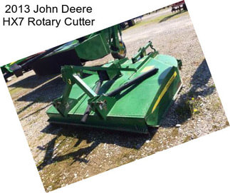 2013 John Deere HX7 Rotary Cutter