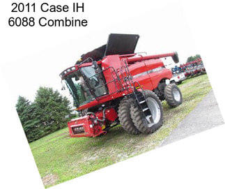 2011 Case IH 6088 Combine