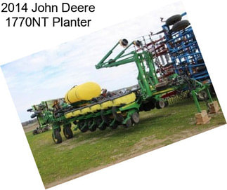 2014 John Deere 1770NT Planter