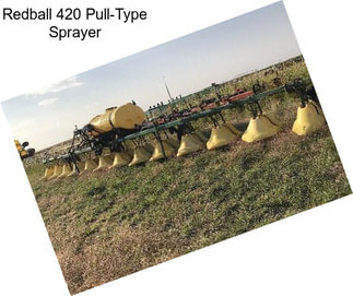 Redball 420 Pull-Type Sprayer