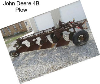 John Deere 4B Plow
