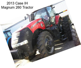 2013 Case IH Magnum 260 Tractor