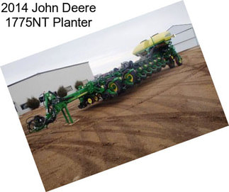 2014 John Deere 1775NT Planter