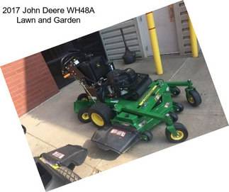 2017 John Deere WH48A Lawn and Garden