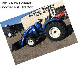 2016 New Holland Boomer 46D Tractor