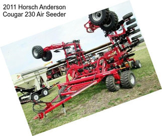 2011 Horsch Anderson Cougar 230 Air Seeder