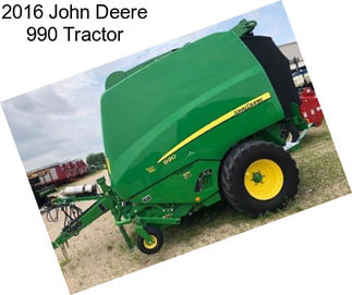 2016 John Deere 990 Tractor