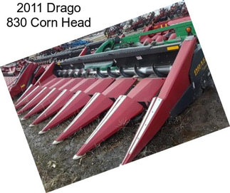 2011 Drago 830 Corn Head