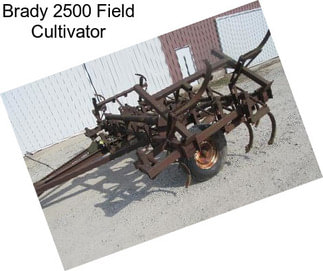 Brady 2500 Field Cultivator