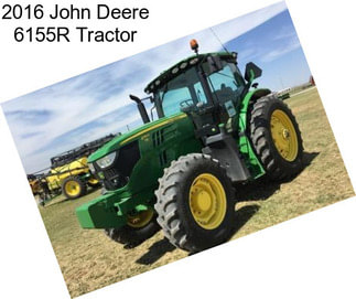 2016 John Deere 6155R Tractor