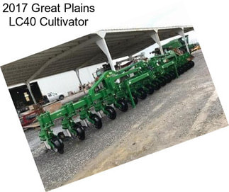 2017 Great Plains LC40 Cultivator