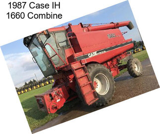 1987 Case IH 1660 Combine