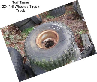 Turf Tamer 22-11-8 Wheels / Tires / Track