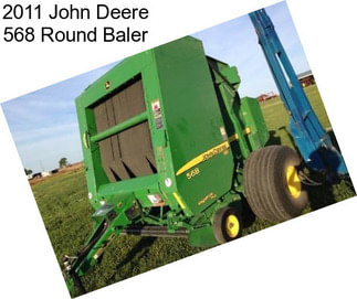 2011 John Deere 568 Round Baler