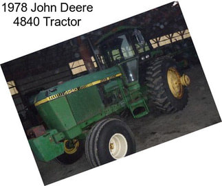 1978 John Deere 4840 Tractor