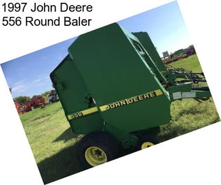 1997 John Deere 556 Round Baler