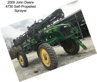 2009 John Deere 4730 Self-Propelled Sprayer