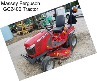 Massey Ferguson GC2400 Tractor