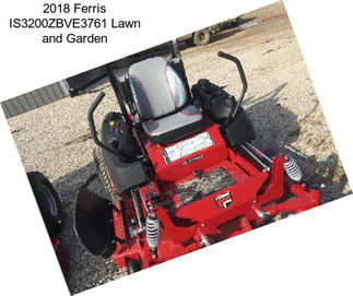2018 Ferris IS3200ZBVE3761 Lawn and Garden