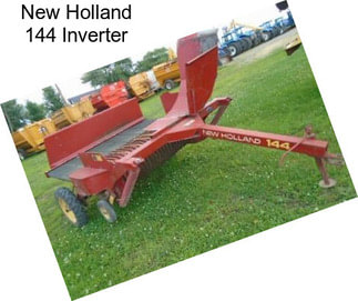 New Holland 144 Inverter