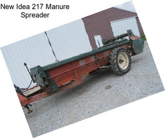 New Idea 217 Manure Spreader