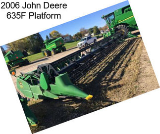 2006 John Deere 635F Platform