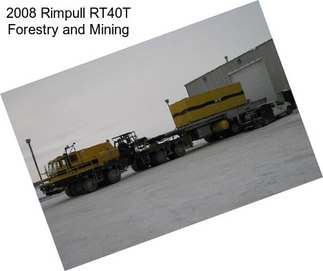 2008 Rimpull RT40T Forestry and Mining