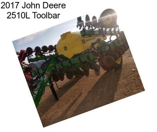 2017 John Deere 2510L Toolbar