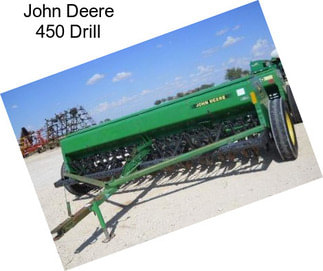 John Deere 450 Drill