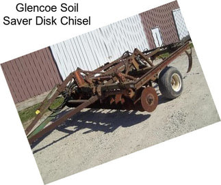 Glencoe Soil Saver Disk Chisel