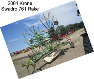 2004 Krone Swadro 761 Rake